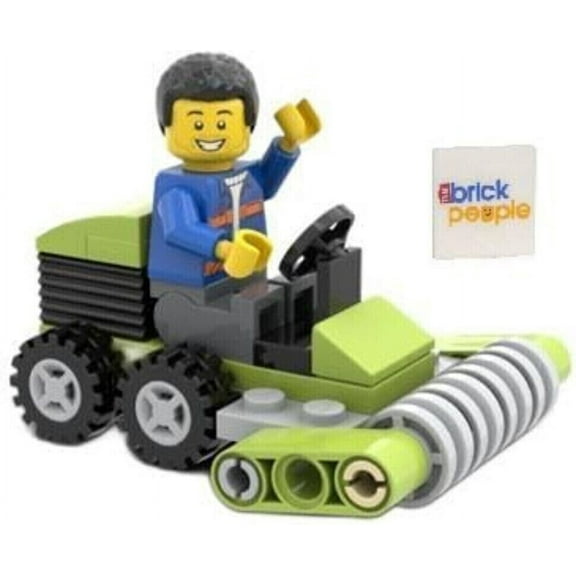 LEGO City Kid's Lawnmower Operator Building Toy