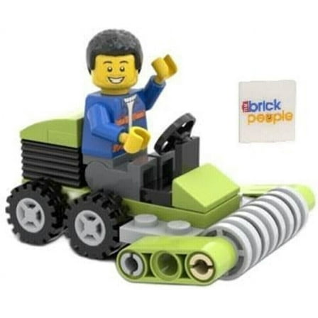 LEGO City Kid's Lawnmower Operator Building Toy