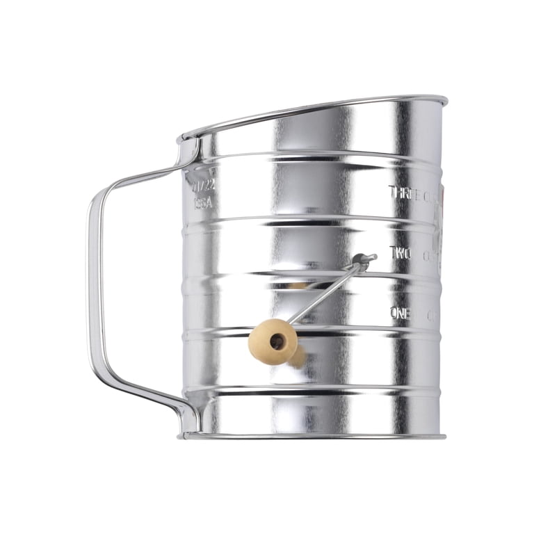 GoodCook 3-Cup Hand Crank Flour Sifter photo 3