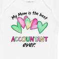 thumbnail image 4 of Inktastic My Mom is the Best Accountant Ever Boys or Girls Baby Bodysuit, 4 of 5