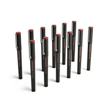 TRU RED Rollerball Pens Fine Point Red Dozen/Pack TR57323