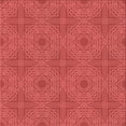 thumbnail image 1 of Ahgly Company Indoor Square Patterned Ferrari Red Area Rugs, 6' Square, 1 of 6