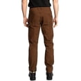 thumbnail image 3 of FULL BLUE Carpenter Fleece Lined Canvas Stretch Performance Pants, Regular Fit, Utility Pocket & Hammer Loop, Brown, 36x34, 3 of 6