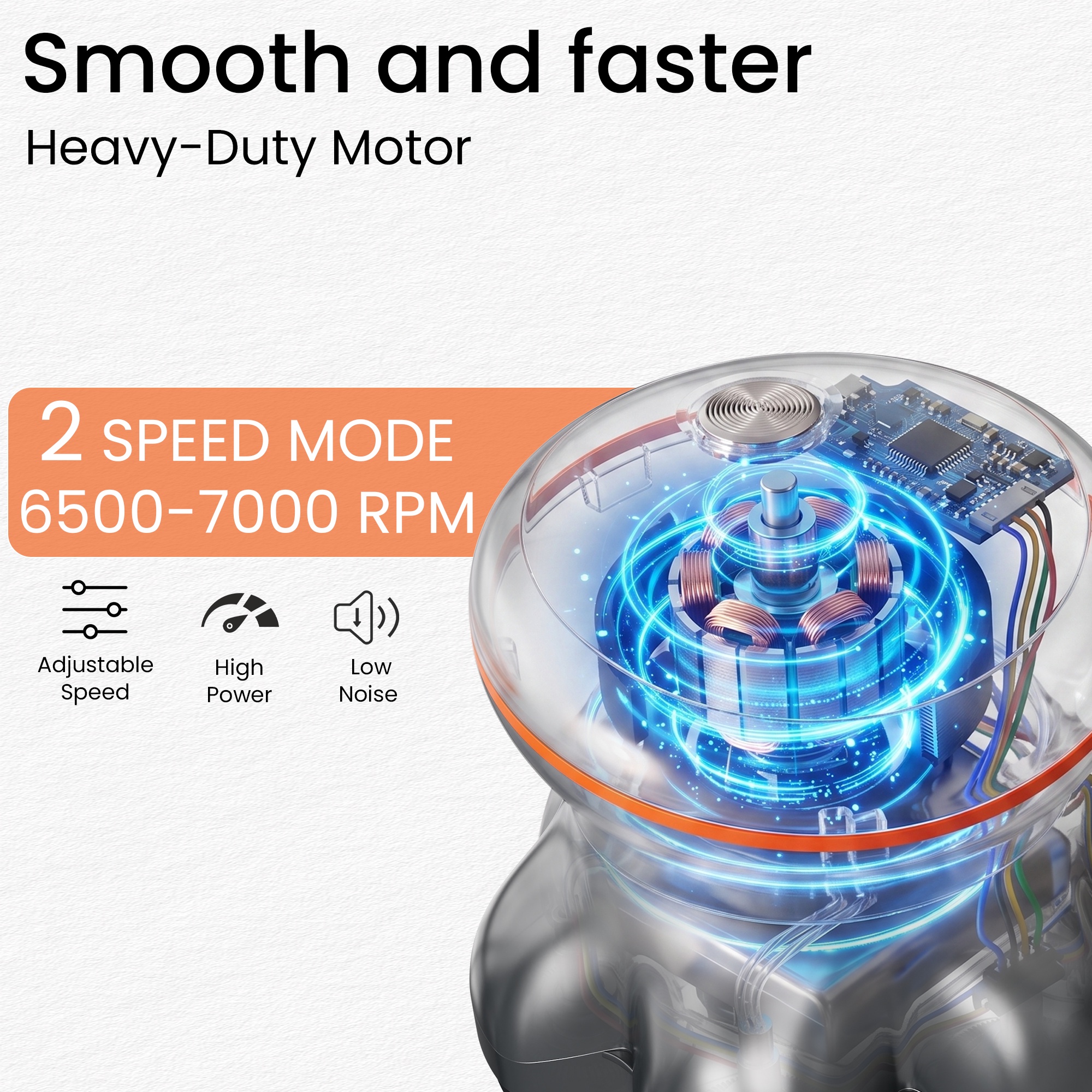 MAXGROOM 7D Floating Head Electric Shaver for Bald Men, Gray photo 8