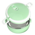 thumbnail image 2 of Mavis Laven Thermal Food Box Thermal Lunch Box Hot Food Insulated Box Stainless Steel Round Green, 2 of 10