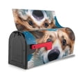 thumbnail image 3 of Vsdgher Sea Swimming Corgi Mailbox Cover Magnetic Mailbox Wraps Post Letter Box Cover for Garden Yard Home Decor 2 Sizes-21x18 in, 3 of 8