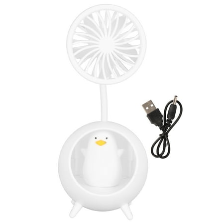 

2024 Desktop Fan 2 in 1 Multifunction Innovative Cute USB Desk Fan with Night Light for Home Bedroom Travel