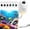With 6 Films, variant on 2‑in‑1 Galaxy Planetarium Projector Night Light, HD Holographic Ocean Starry Sky Lamp, 360° Static Ceiling USB Plug‑and‑Play Space Projector for Bedroom Decor