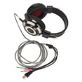 thumbnail image 2 of Auriculares para juegos con doble interfaz USB de 3,5 mm y volumen ajustable Auriculares estéreo para juegos de PC para PS4 PC Latop, 2 of 5