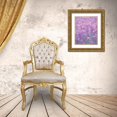 thumbnail image 3 of Fay, Mela 12x14 Gold Ornate Wood Framed with Double Matting Museum Art Print Titled - Purple I, 3 of 4