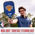 thumbnail image 4 of Franklin Sports NBA New York Knicks Pickleball Paddle - Official NBA Team Pickleball Paddles - USAP (USAPA) Approved Premium Quality Pickleball Paddles - Authentic Team Logos + Colors, 4 of 12