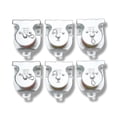 thumbnail image 2 of LAICAIW Ceiling Mount Single Pulley 1-1/2 Inch Wall Mount Pulley Ceiling Pulley for 3/8" Wire or Rope, Pack of 6, 2 of 7
