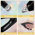 thumbnail image 3 of Acrylic Nail Clipper,Artrylin Acrylic Nail Cutter Fake Nail Clippers False Nails Cutter Nail Tip Clipper Artificial Nail Clipper Nail Tip Trimmer For Artificial Nail Art Manicure Tools, 3 of 7
