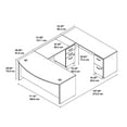 thumbnail image 5 of Bush Business Furniture Series C 72" U-Shaped Desk with Pedestal, 5 of 8