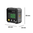 thumbnail image 3 of Digital Angle Finder with Electronic Laser 4-Side Strong Magnetic Angle Gauge, Magnetic Electronic Level Angle Finder Tool Protractor Inclinometer Woodworking Tools for Table Saw,Construction, 3 of 9