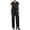 Black, variant on Womens Summer Outfits Women's Trousers Suit Casual Elegant Wear Set with Versatile Ideal Spring Easy To Clean and Maintain Comfy Sets for Women Clothing Black,XXL