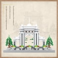 thumbnail image 3 of 2480PCS Tsinghua University Gate Model World Famous School Building DIY Set with Original Box Available for Gift, 3 of 8