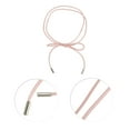 thumbnail image 4 of Unique Bargains 1 Pc Festival Wrap Belt Elegant Buckle Leather Cord Adjustable Waist Cord for Women Pink, 4 of 5