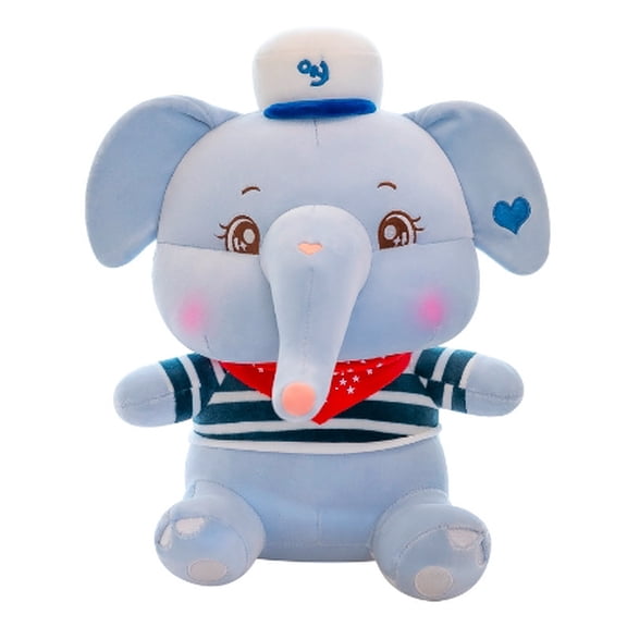 Sleeping Doll Doll Plush Toy Bed Pillow Doll Girl Birthday Gift Size Elephant Navy Elephant