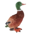 thumbnail image 1 of Adorno Artware de la estatua del marrón del ín de 9 '' para la decoración de la yarda marrón mallard marrón m Cola Estatuas de pato pato silvestre, 1 of 8