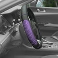 thumbnail image 5 of Ultra Grip Silicone & Faux Leather Steering Wheel Cover  Fits 14.5" - 15.5", 5 of 5