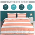 thumbnail image 2 of Colorful Stripes Duvet Cover Set Bedding Set Polyester Quilt Cover for Bedroom Decoration, 2 of 6