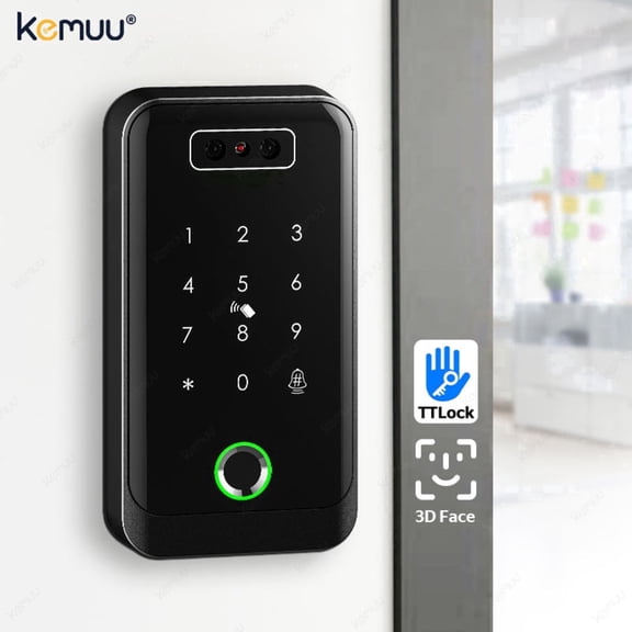 KEMUU Stainless Steel Matte Easy Installation Door Locks with Installation Hardware