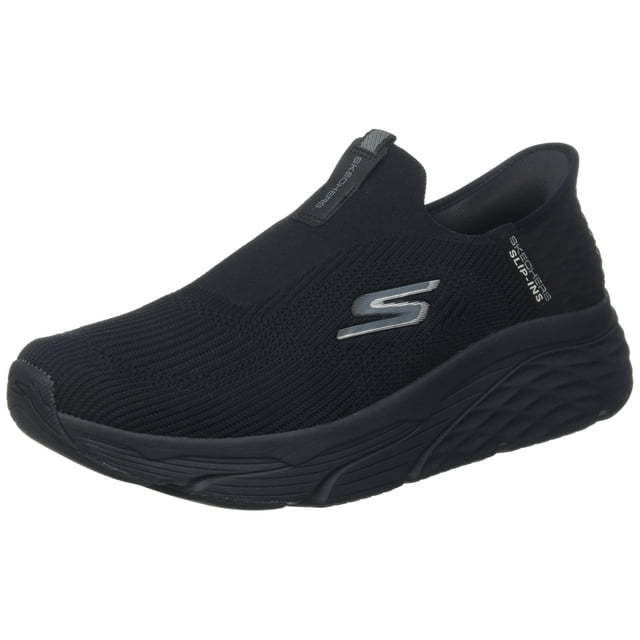 Zapatos Skechers Max Cushioning Slip-ins atléticos negros para hombre