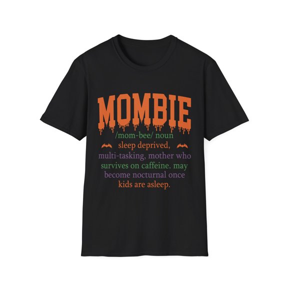 Mombie Definition Women's Halloween Shirt Funny Mom Momster Shirt