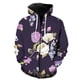 thumbnail image 1 of Sudadera con capucha y cremallera para hombre, diseño de mariposa de dibujos animados, unisex, divertida, con capucha, estilo hip hop, Harajuku, con estampado 3D, genial, para primavera y gran tamaño., 1 of 6