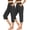 Dark Gray, variant on Jesvior Women'S 2Pc Elastic Waist Cropped Pants Casual Stretchy Loose Pockets Trousers for Spring Summer Lounge