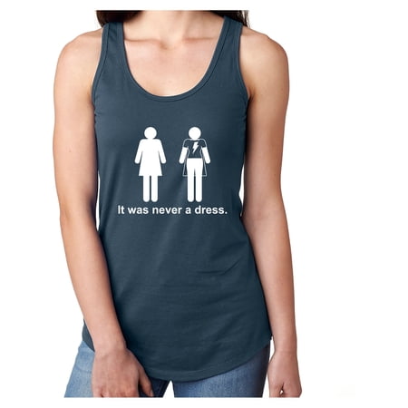 It was never a dress. Racerback Tank
