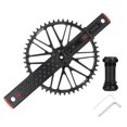 thumbnail image 4 of Juego de bielas para bicicleta, fácil instalación, plato 50T para bicicletas plegables Negro, 4 of 8