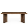 thumbnail image 7 of Finmind 63" Industrial Dining Table for 4-6, Rectangular Large Kitchen Table Dinner Table with Thickened Wooden Base, 7 of 7
