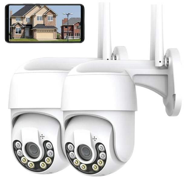 Camara De Seguridad 4K Solar WiFi Inalambricas Para Exterior Con Vision