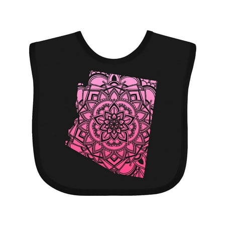 

Inktastic Arizona Silhouette Mandala Gift Baby Boy or Baby Girl Bib