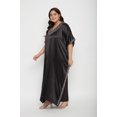 thumbnail image 4 of Oussum Plus Size Embroidered Kaftan Dresses for Women Long Solid Caftan Dress, 4 of 8