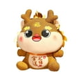 thumbnail image 2 of Juguete de dragón, animal de peluche de dragón, animal de peluche suave, novedad, adorable, decorativo Oro 43cm, 2 of 9