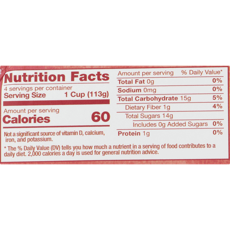 Vermont Village Organic Unsweetened Apple Sauce With Strawberries & Bananas, 4.0 OZ
