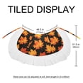 thumbnail image 5 of Maple Leaves Women's Chiffon Beach Dress with Polyester Straps - Summer Dress for Beach vibes, 5 of 6