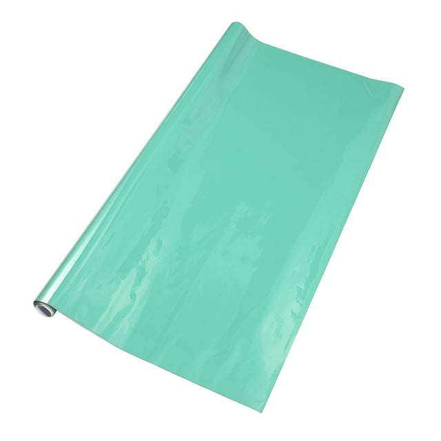 Película de cambio de color Turquesa Unique Bargains Película de Envoltura de Automóvil 90x152cm (3 pies x 5 pies) Cubierta de Vinilo Exterior Interior 5.5 mil PVC 1 Universal
