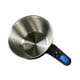 thumbnail image 2 of Báscula de cocina digital, 11 lb/5 kg, electrónica, extraíble con recipiente negro, 2 of 9