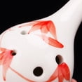 thumbnail image 5 of 6 Hole Ceramic Ocarina Alto C Key Beginner Flute AC12 Chinese Style Wind Instrument for Practice Performance or Gift, 5 of 6