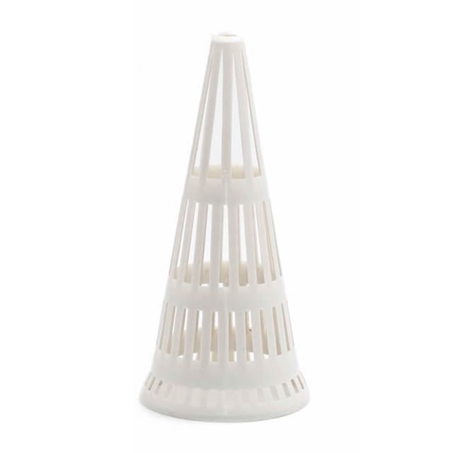 Pots de Fleurs avec Soucoupe en Céramique, Pot en Filet avec Couvercles en Maille pour Orchidées Hydroponiques, Pots Ronds en Filet Robustes, Pots de Fleurs