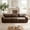 Chocolate, variant on MAYEERTY 80" Khaki Modular Shaggy Sectional Sofa, Long-Pile Fluffy Floor Couch with High Density 32D Foam, Ergonomic Support Bean Bag Sofa for Living Room Bedroom