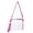 a-Hot Pink, variant on Clear Crossbody Bag for Women - Stadium Approved Transparent Purse with Adjustable Strap, Waterproof Shoulder Bag for Concerts Events Travel
