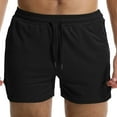thumbnail image 6 of JoveMarine Men's Quick Dry Mesh Training Pants Breathable Running Shorts for Fitness and Sports Thin Casual Summer Pants Black M, 6 of 6