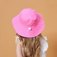 thumbnail image 3 of 6M-8T Infant Baby Girl Boy Sun Hat Toddler Kids Bucket Hat Adjustable Cap UPF 50+, 3 of 5