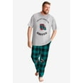 thumbnail image 2 of KingSize Men's Big & Tall Lightweight Cotton Novelty PJ Set, 2 of 2