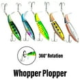 thumbnail image 2 of UFISH Whopper Plopper Topwater Bass Fishing Lure, 360 Rotating Tail Pike Bait, 2 of 2
